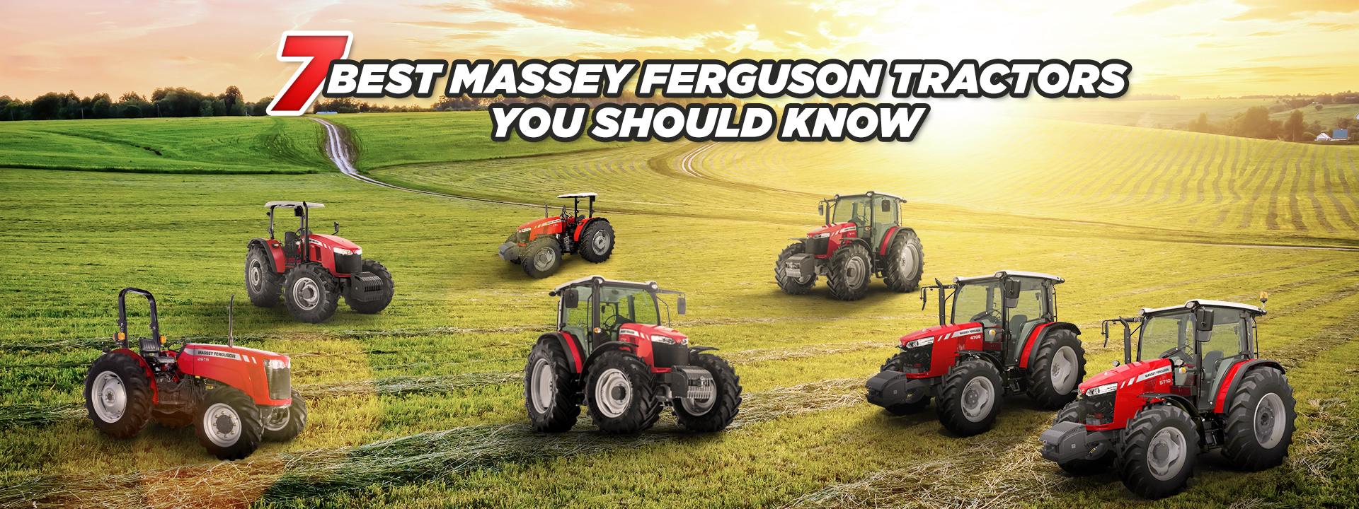 7 best massey ferguson tractors you should know